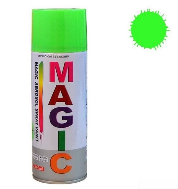 Spray vopsea Magic Verde Fluorescent 1003