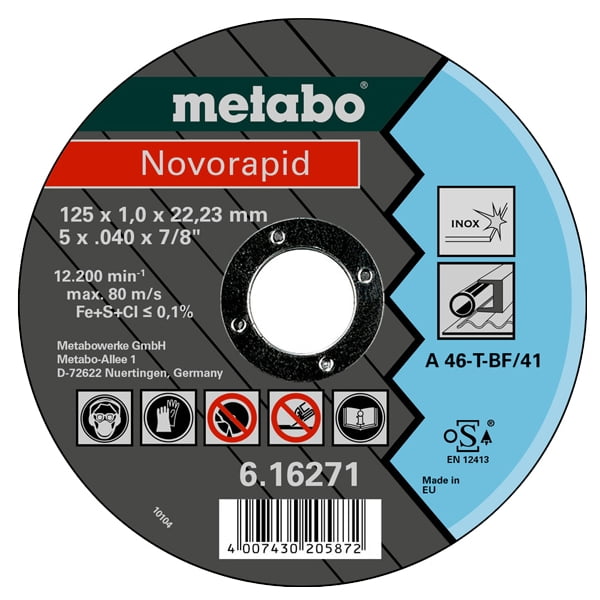 Disc abraziv Metabo 616271000