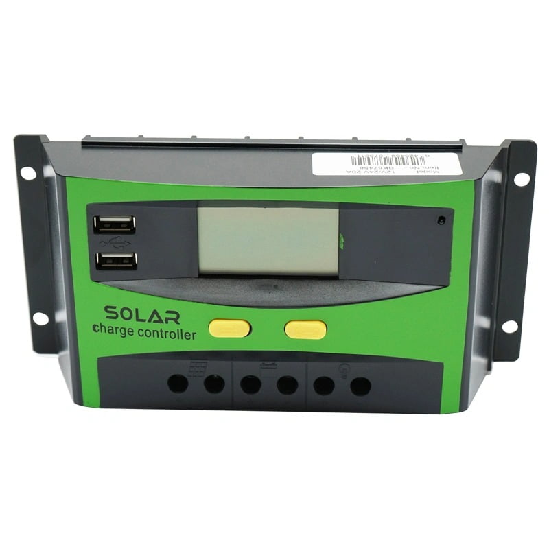 Regulator tensiune panou solar fotovoltaic Breckner 20A 12V/24V 2X port USB