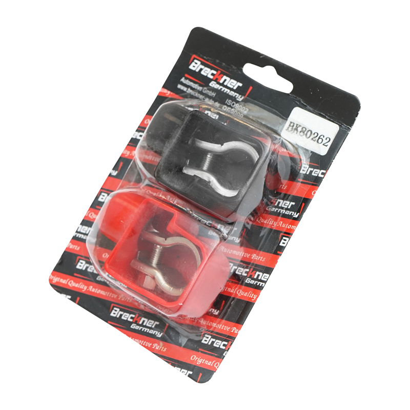 Set borne baterie cu protectie cauciuc BK80262
