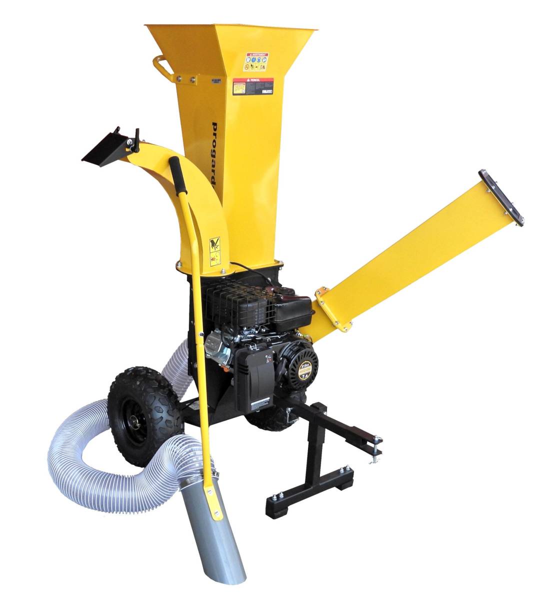 Tocator resturi vegetale ProGARDEN TB80A 7CP dotat cu aspirator