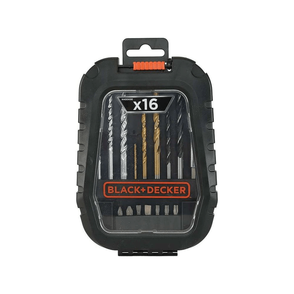 Set mixt 16 piese Black+Decker A7186-XJ