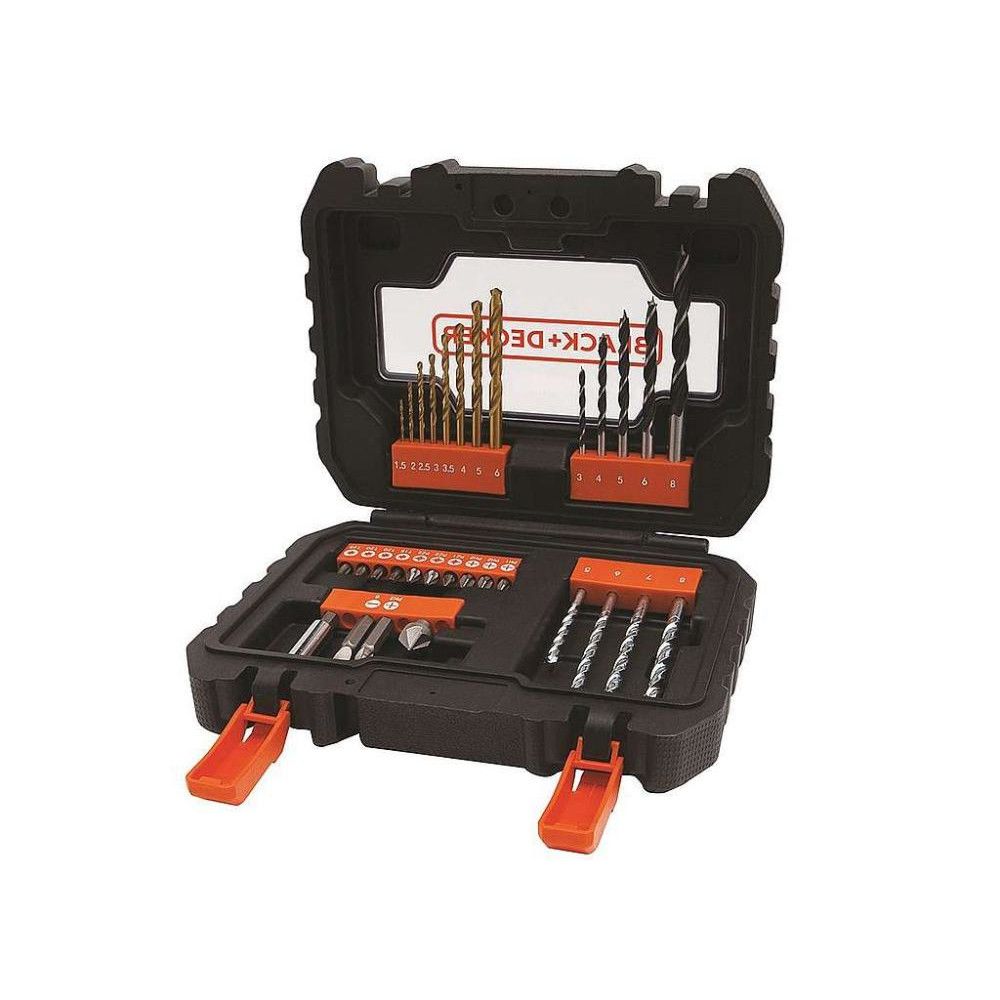 Trusa de gaurit si insurubat 31 piese Black+Decker A7233-XJ
