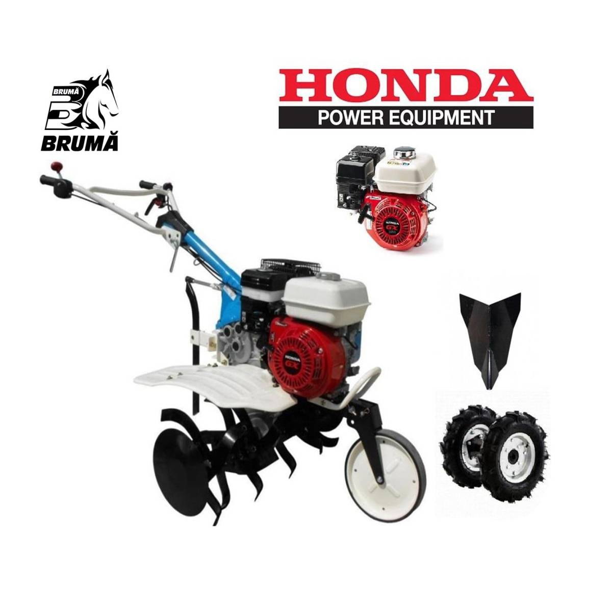 Motosapa AGT 5580/3 GX160, motor Honda GX160, 5.5 CP