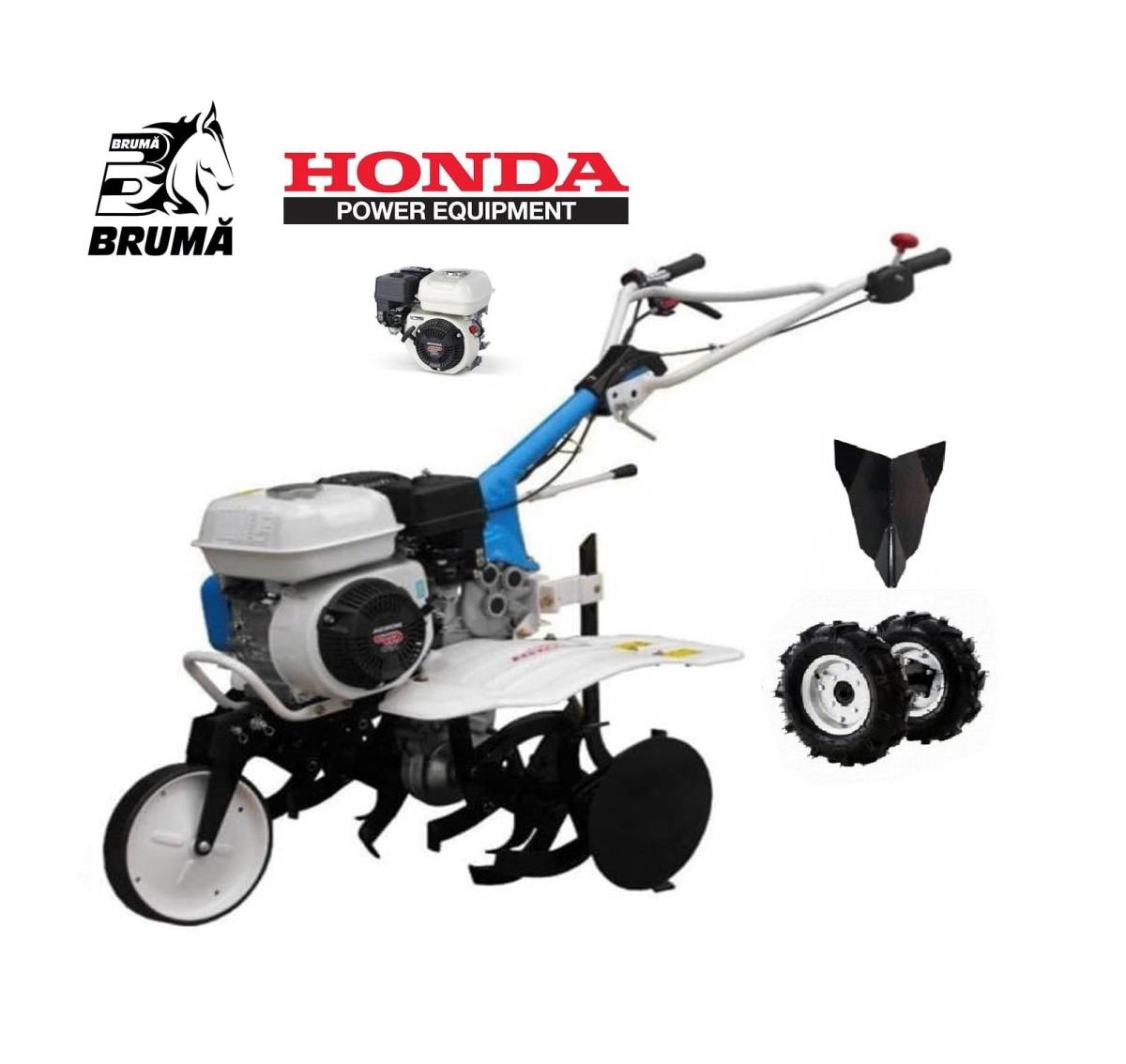Motosapa AGT 5580/4 GP160, motor Honda, 5.5 CP