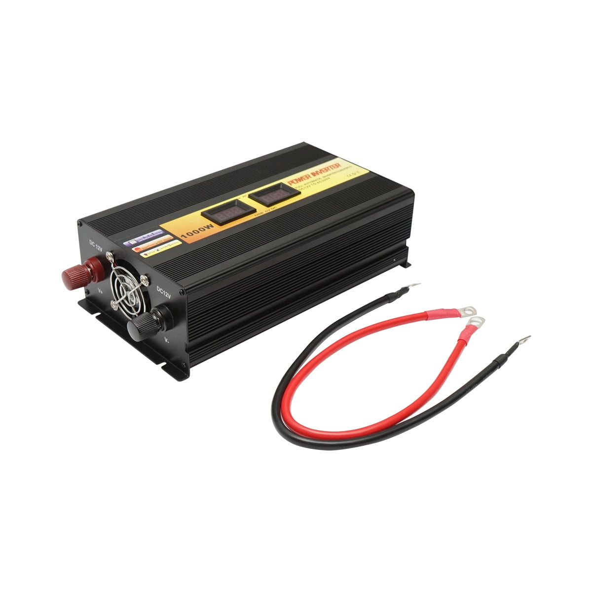 Invertor tensiune Breckner 12V-220V 1000W LCD BK77002