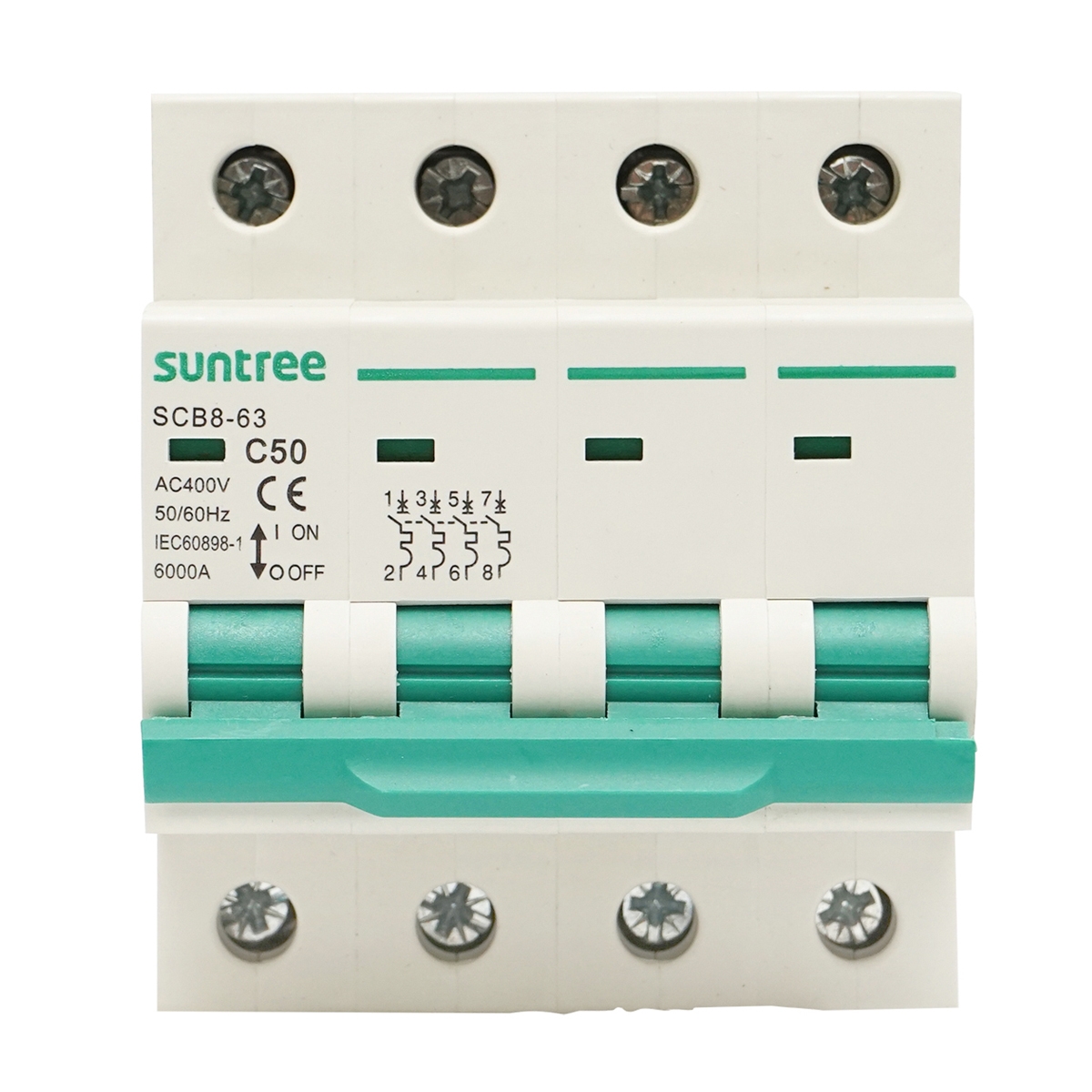 Siguranta automata tip intreruptor 4P 50A BK77769