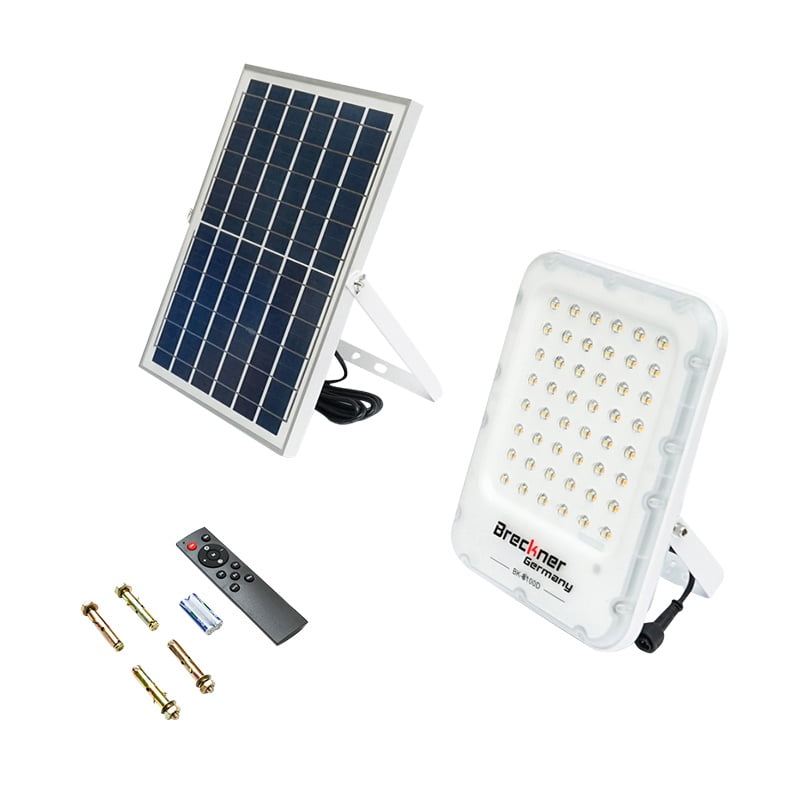 Lampa LED cu panou solar policristalin 12W senzor de miscare si telecomanda