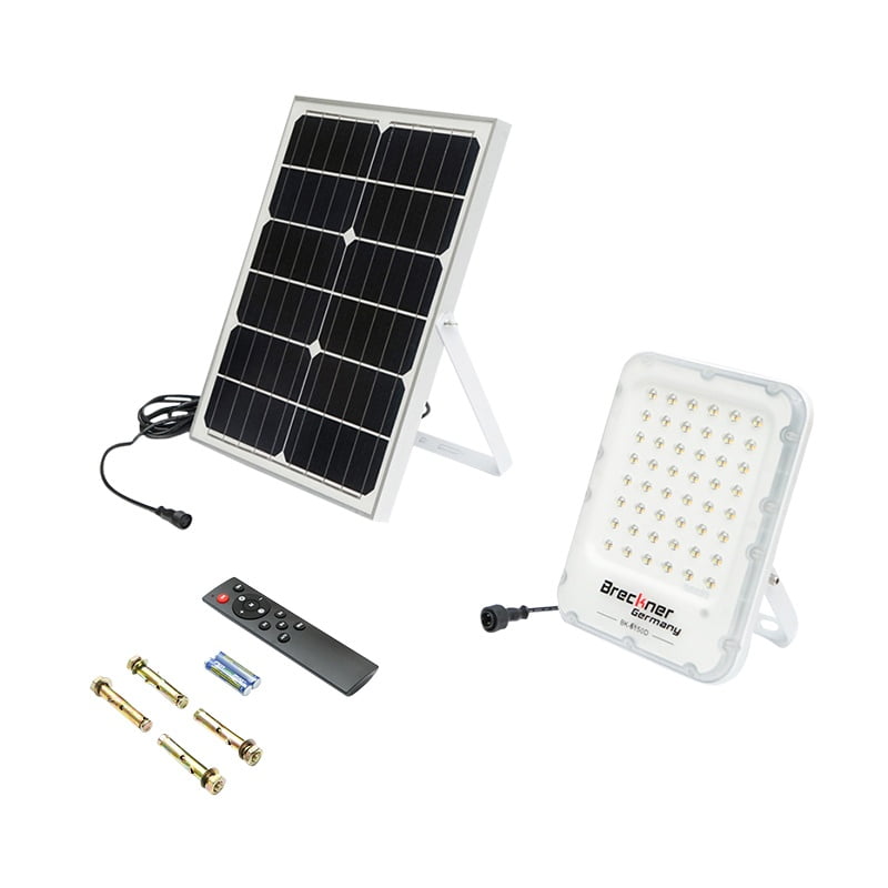 Lampa LED cu panou solar monocristalin senzor de miscare si telecomanda 25W