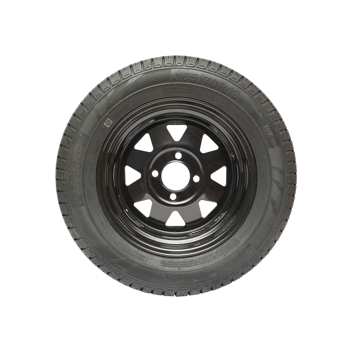 Roata cu janta 4 gauri pentru remorca BK92847