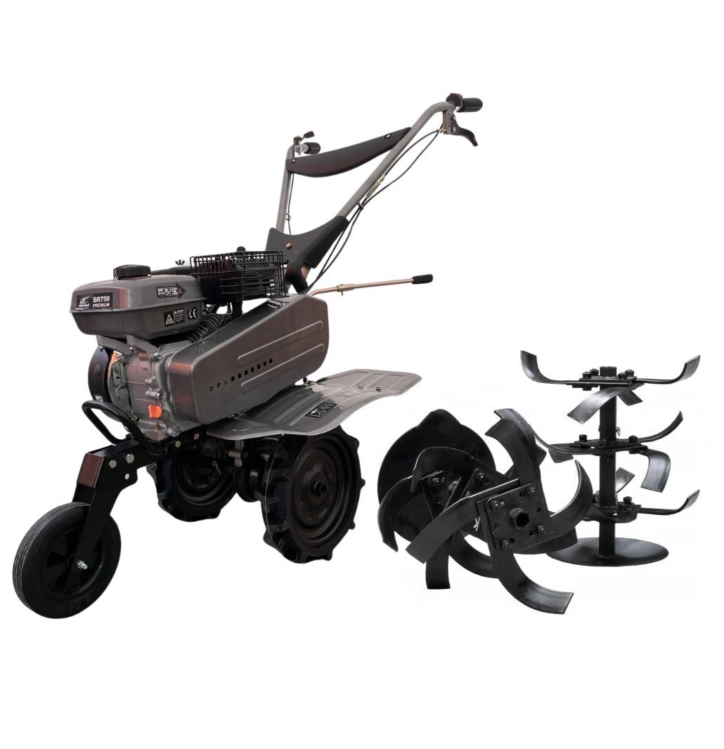 Motosapa benzina 7 CP BRUMA BR750 cu roti pline