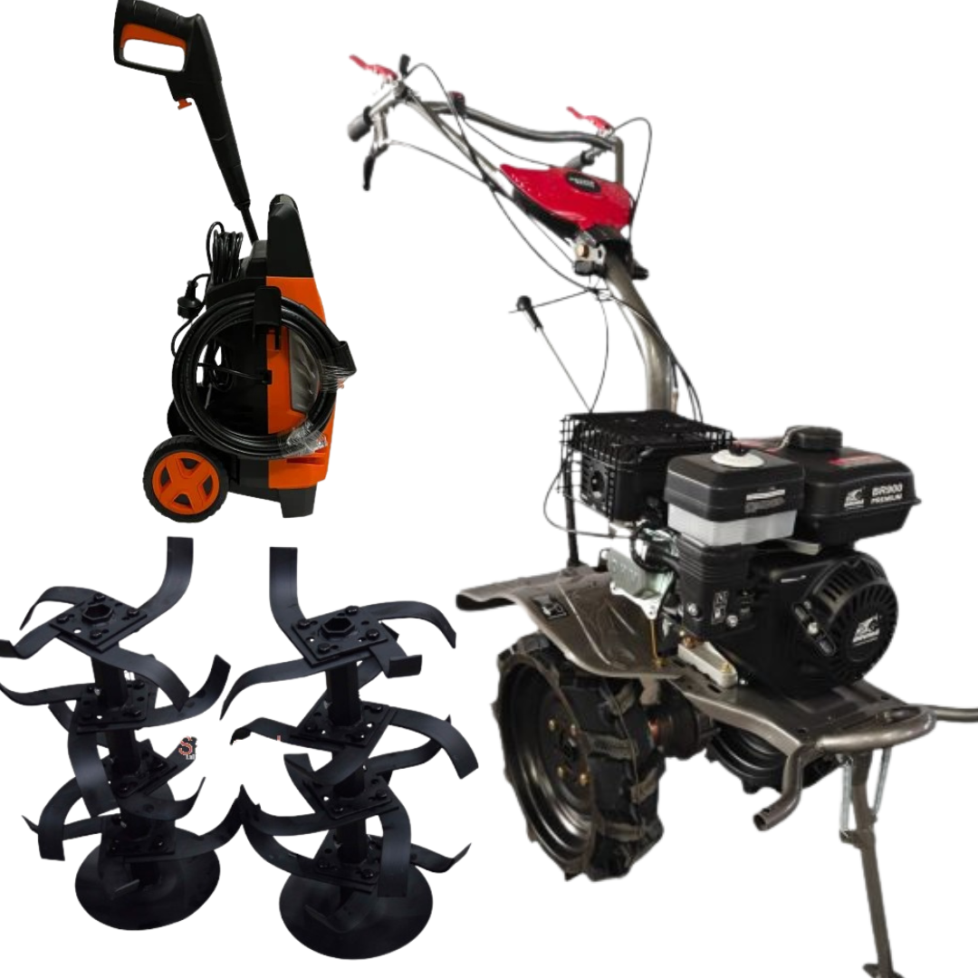Motocultor Bruma BR900 + Aparat de spalat BRU149
