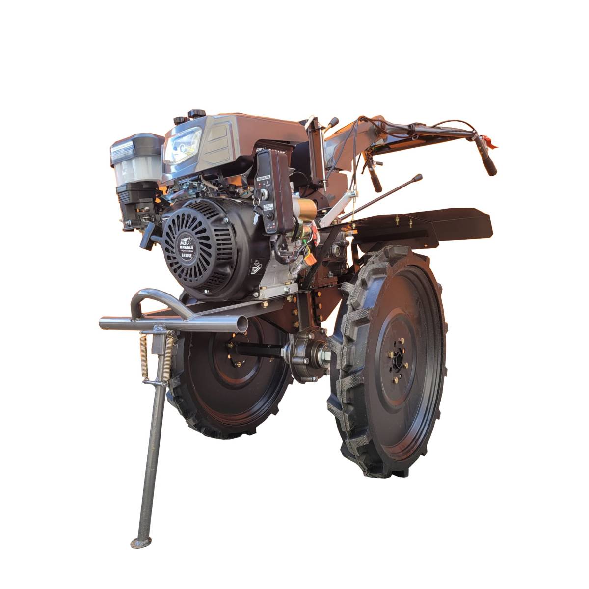 Motocultor Bruma BR916E/16CP, pornire electrica, 4 viteze (3+1 )