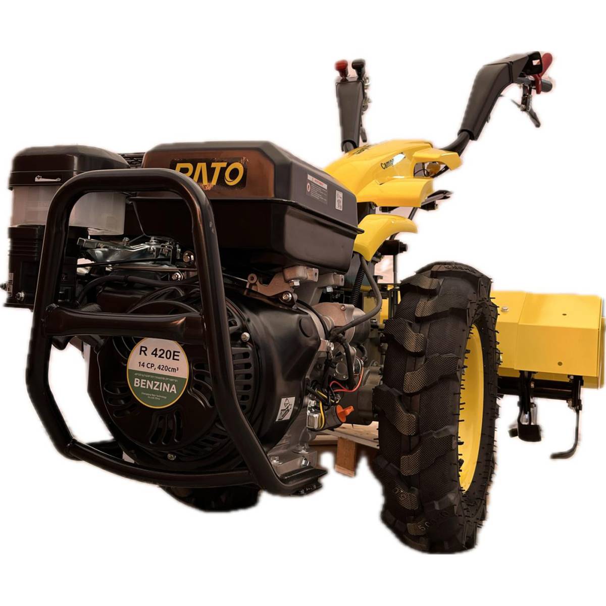 Motocultor ProGARDEN Campo U16E multifunctional cu freza tractata BT-X90N