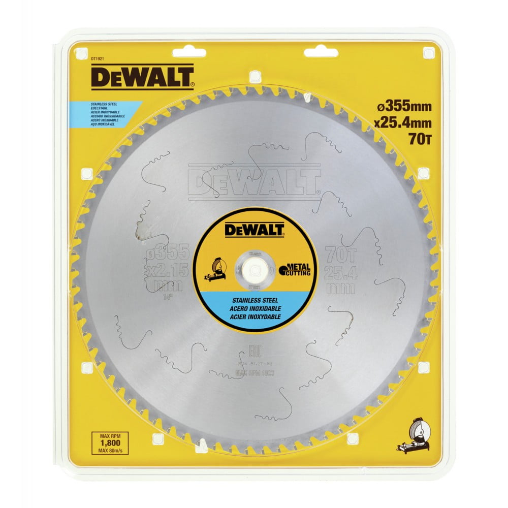Panza pentru taiat metal DEWALT DT1921