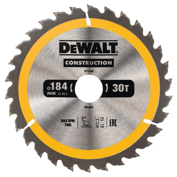 Disc circular DeWalt DT1942