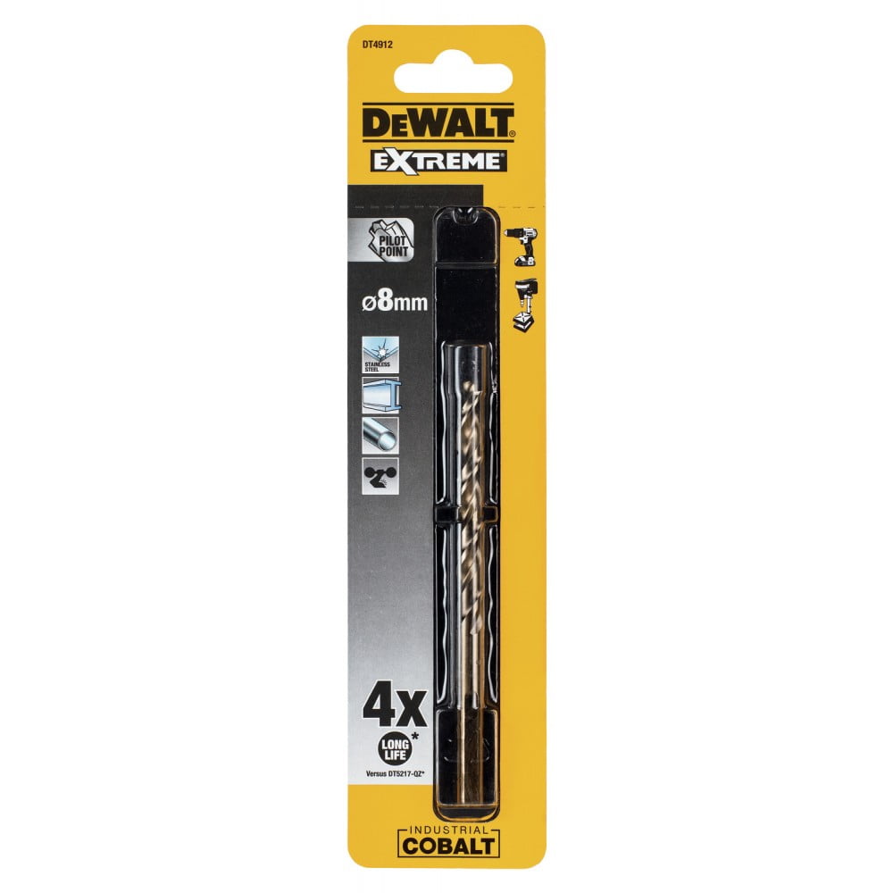 BURGHIU EXTREME COBALT INDUSTRIAL DEWALT DT4912