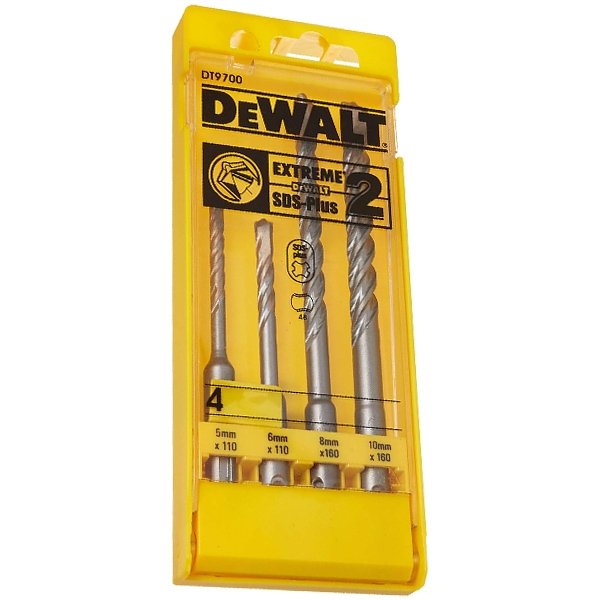 Set 4 burghie SDS-Plus DeWalt DT9700