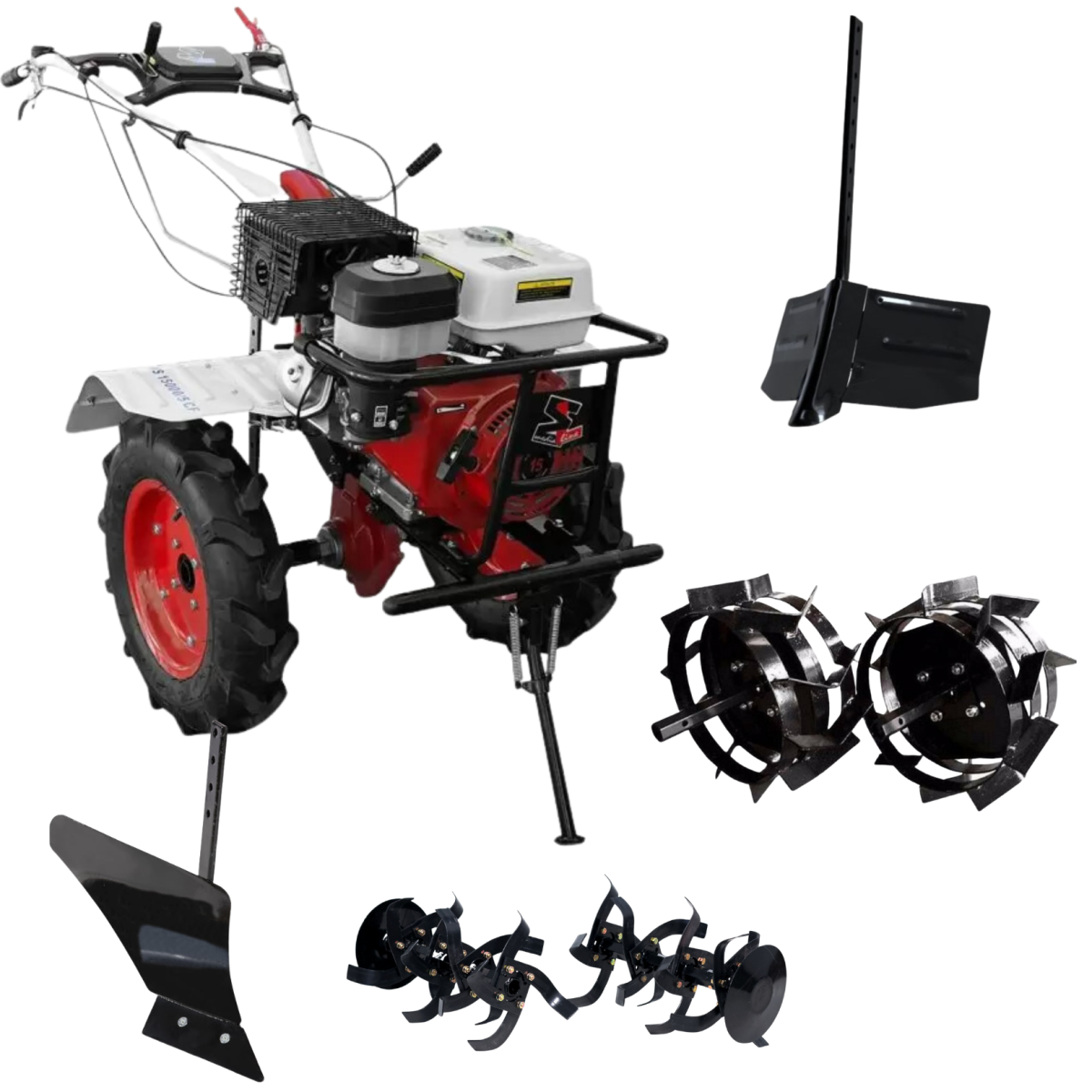 Motocultor Media-Line MS 15000/5 CF, 15CP, pe benzina