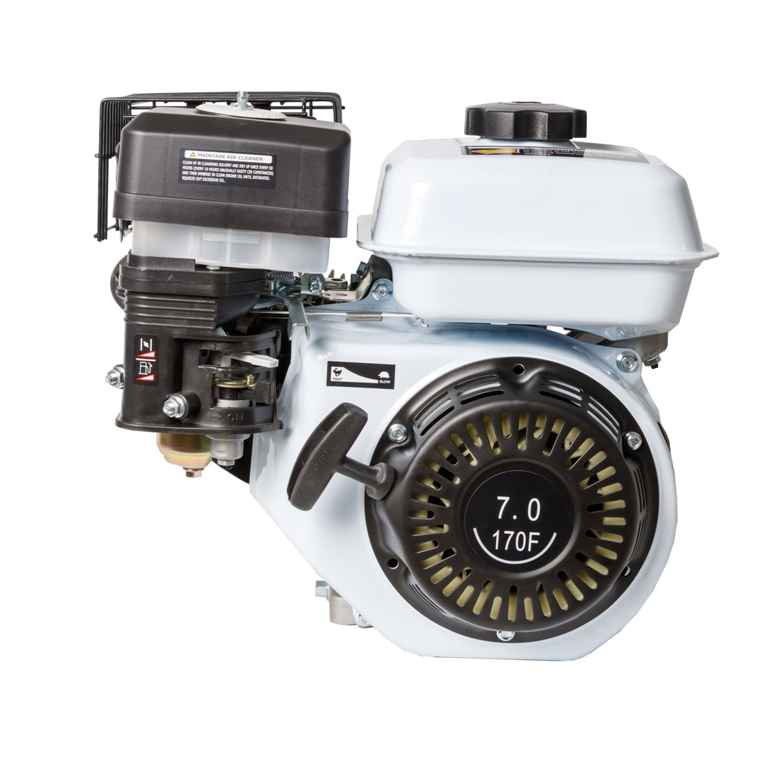 Motor Pe Benzina 7CP Cu Ax Canelat Pentru Motocultor