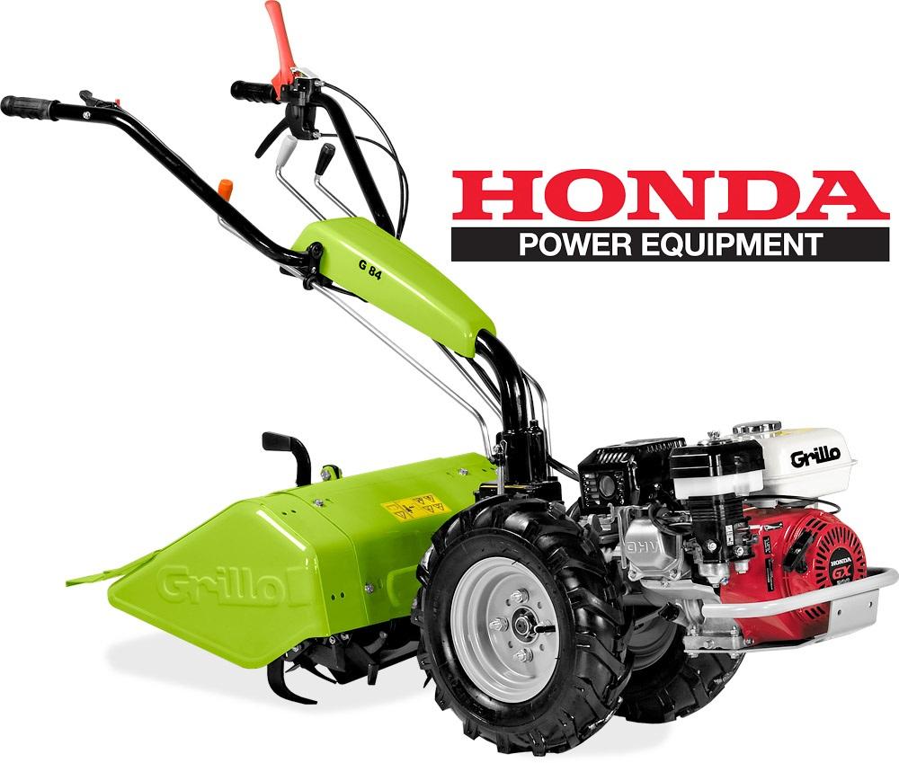 Motocultor Grillo G85 GX200, motor Honda, freza 58 cm, 6.5 CP