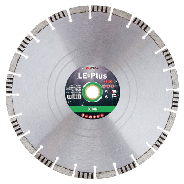 Disc Diamantat LE-Plus350 Pentru Beton