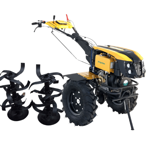 Motocultor ProGARDEN Campo 1273 Alpine, 12 CP, diesel, pornire electrica, 2 prize de putere