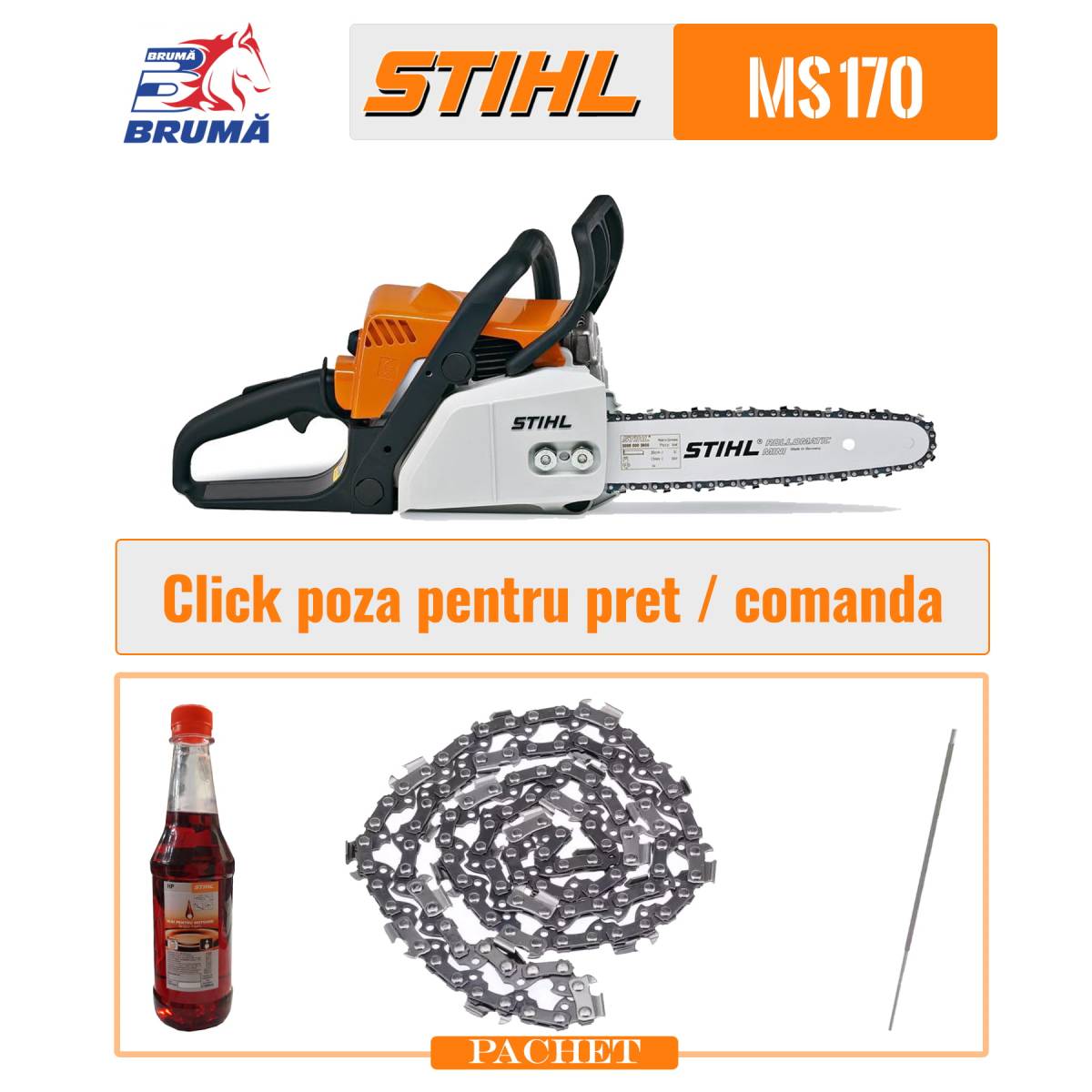 Motofierastrau Stihl MS 170 1.6 CP
