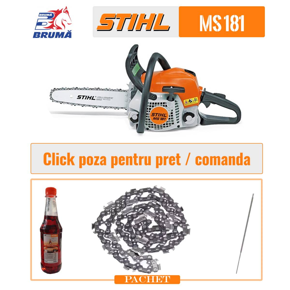 Motoferastrau Stihl MS 181 2 CP