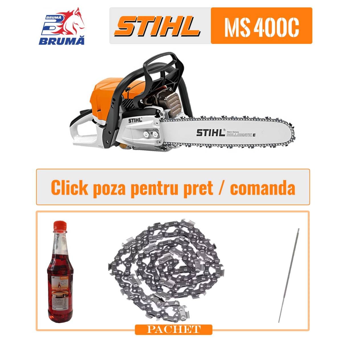 Motoferastrau stihl ms 400 C-M