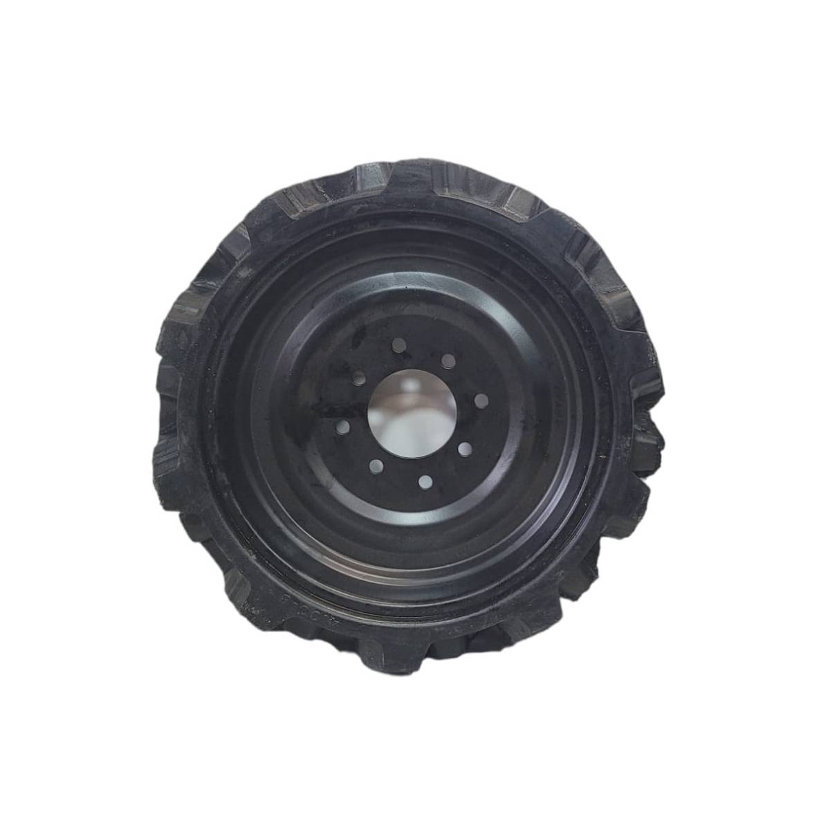 Roata complecta cu cauciuc plin 4.00-8