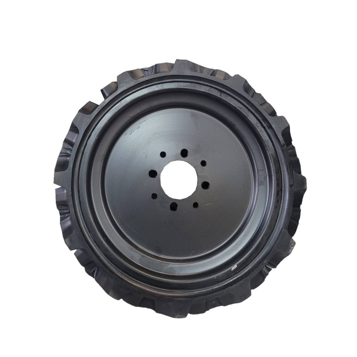 Roata complecta cu cauciuc plin 4.00-10