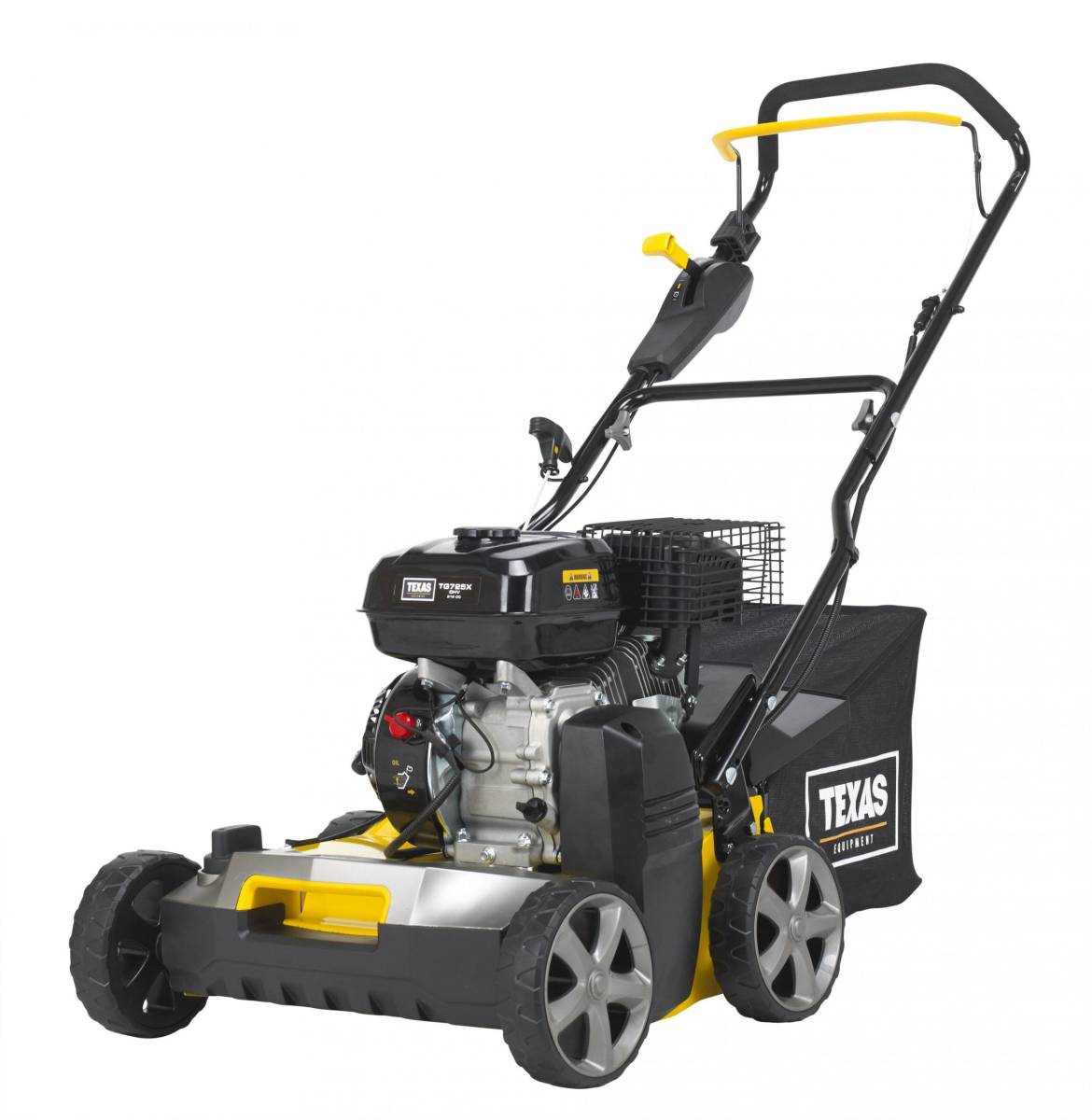 Scarificator si aerator gazon Texas Pro Cut 400TG 2-in-1, benzina, 5CP, latime lucru 400mm