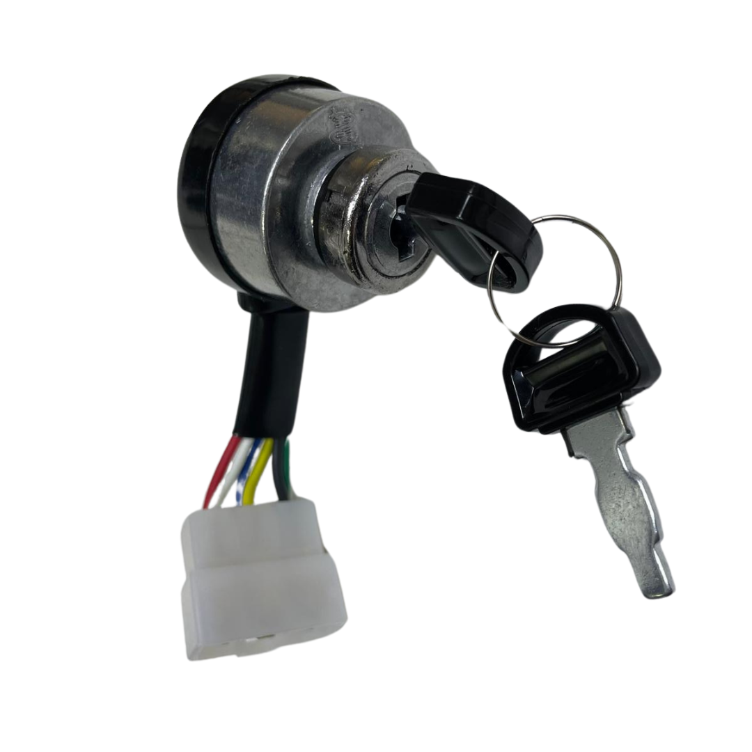 Contact electric cu cheie pentru motosapa si generator 6 pini