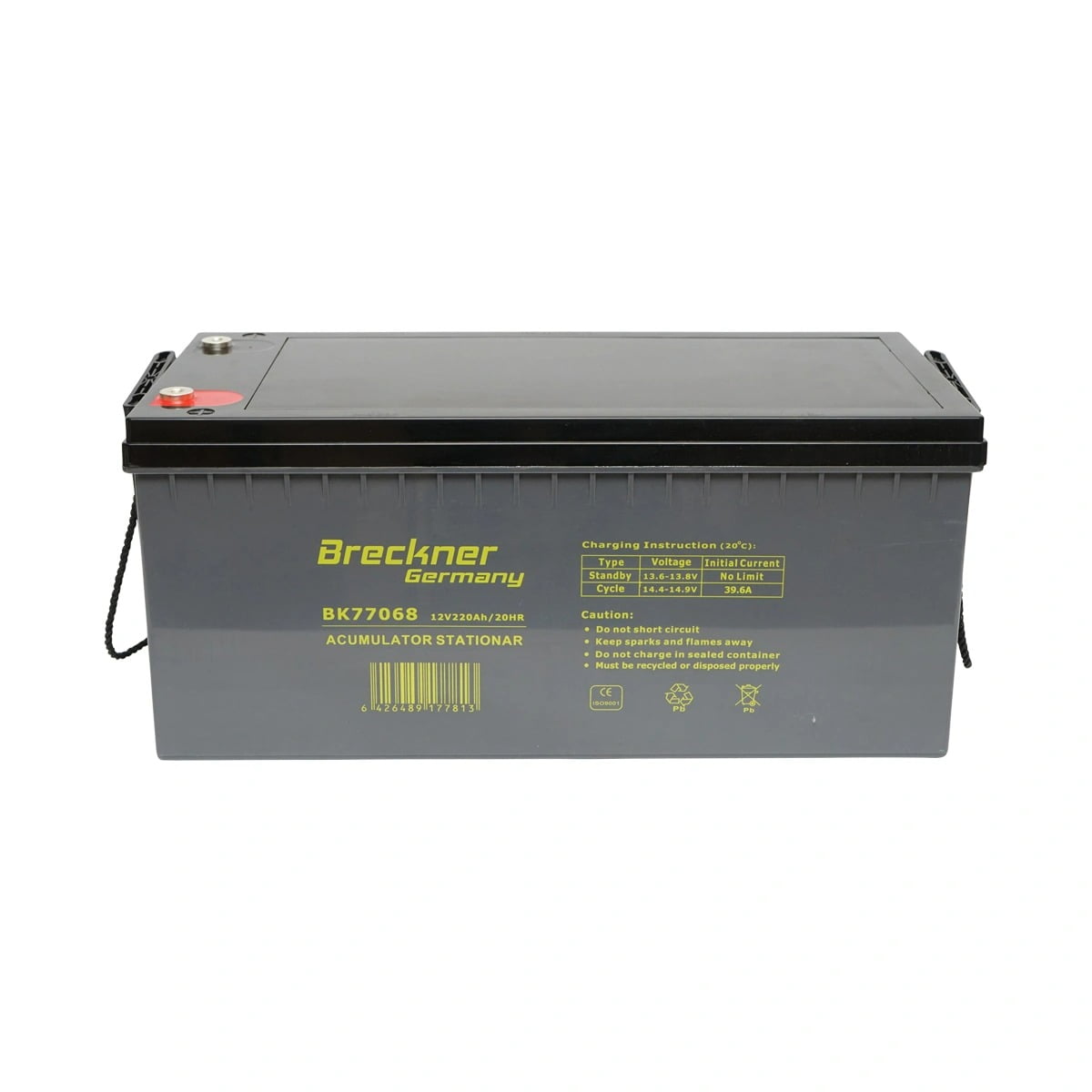 Baterie / Acumulator sistem solar fotovoltaic cu gel Breckner 12V 220Ah 20HR FCDG12-220