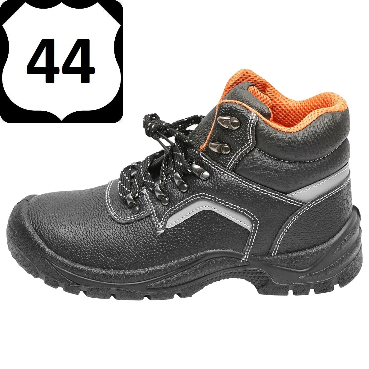 Pantofi de protectie 5015 cu bombeu si insertie talpa din otel marimea 44