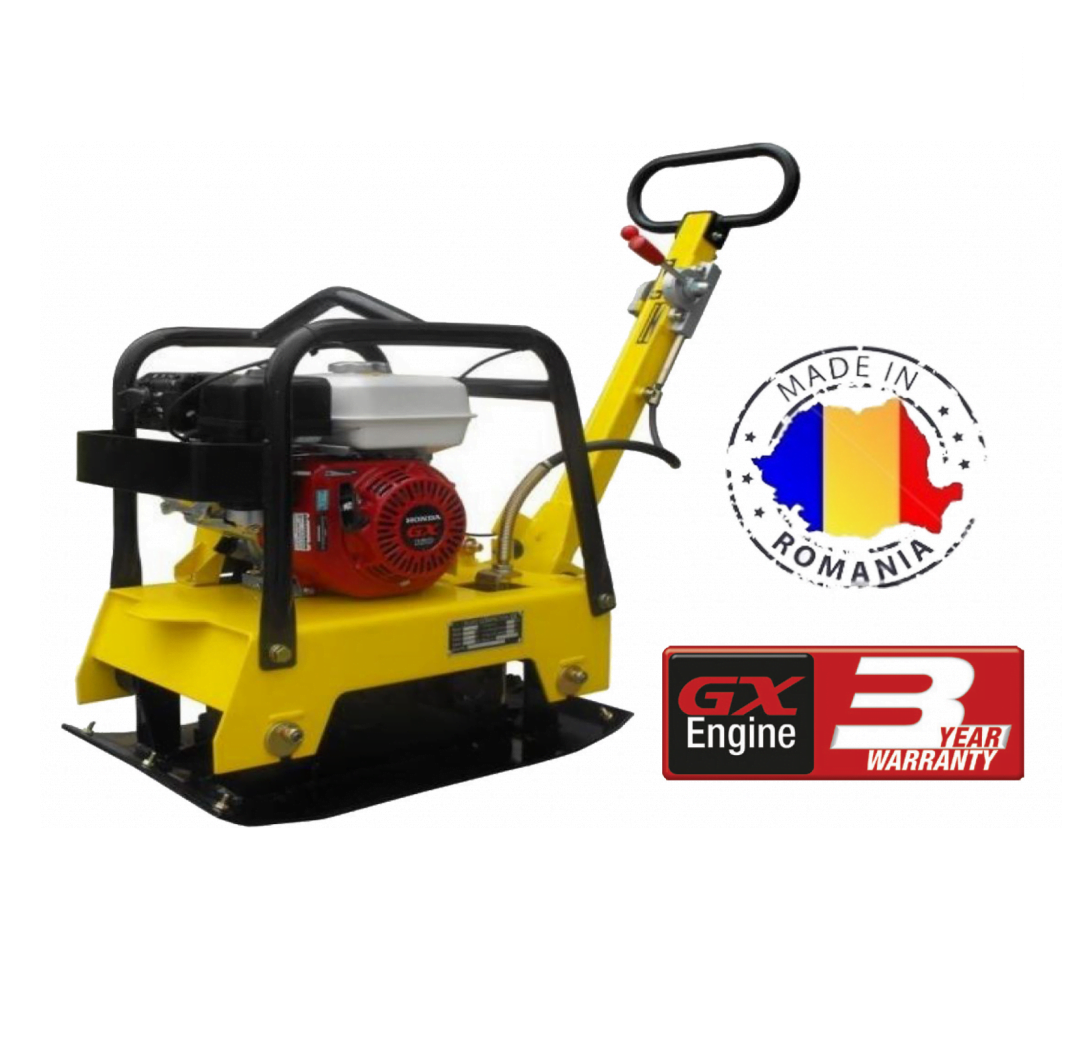 Placa compactoare reversibila AGT CRBH170, motor Honda GX160, 6.5 CP, forta centrifuga 30.5 kN