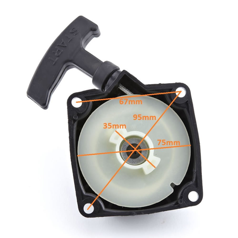 Demaror complet motocoasa 67MM