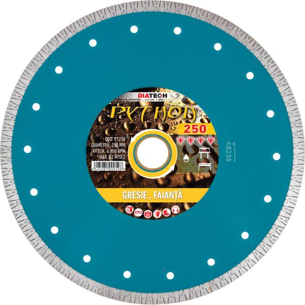 Disc diamantat python 250