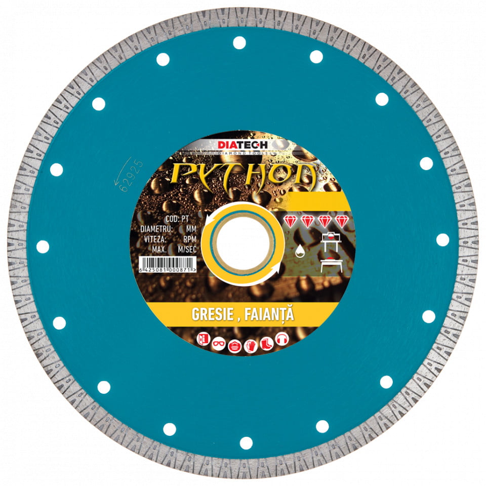 Disc diamantat pt. gresie PYTHON 230