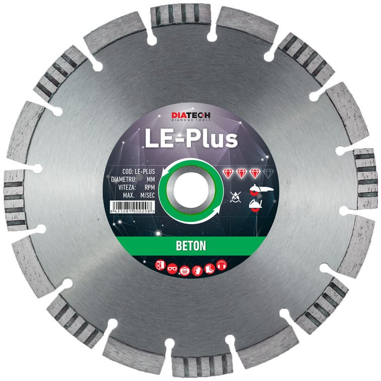 Disc diamantat segmentat LE-Plus 300