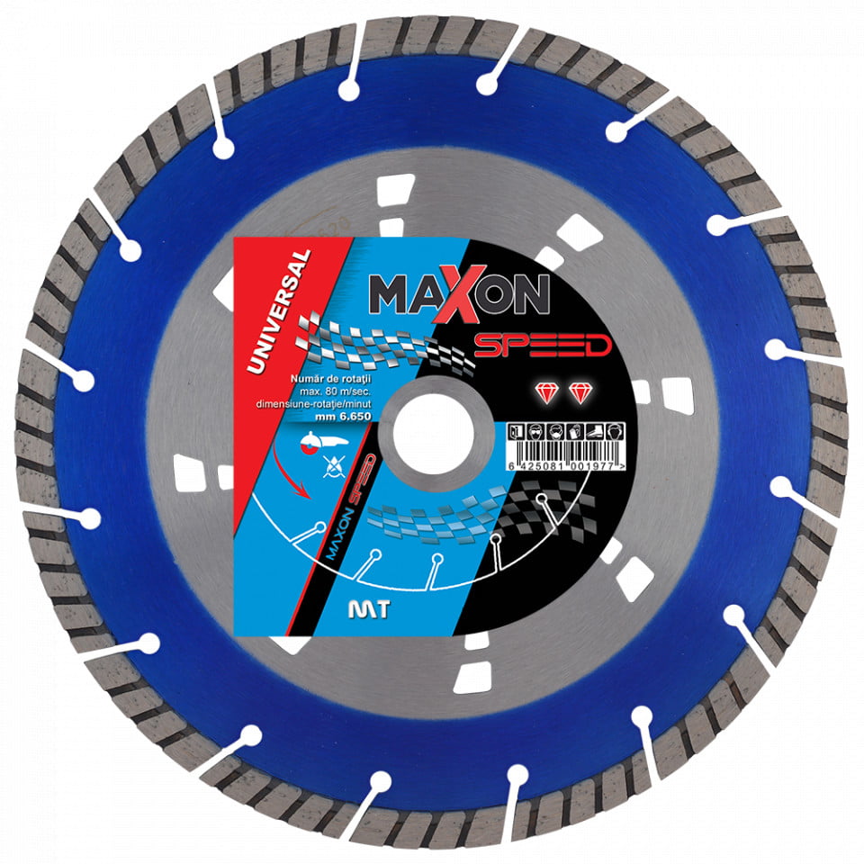 Disc diamantat turbo MAXON SPEED MT230SP