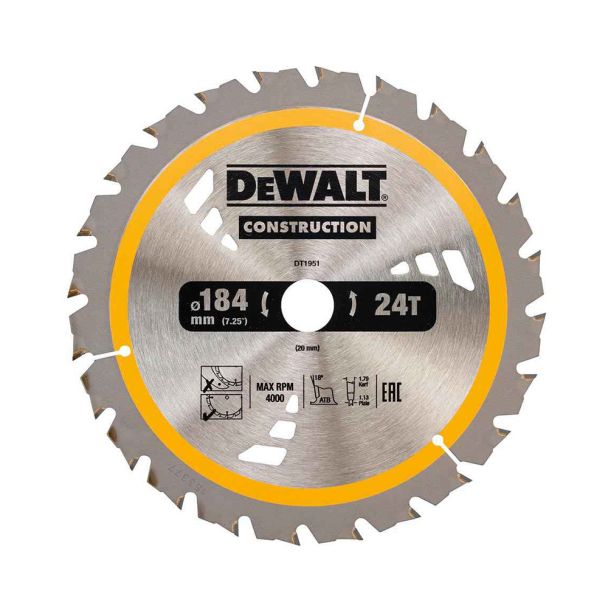 Disc pentru fierastrau circular Dewalt DT1951
