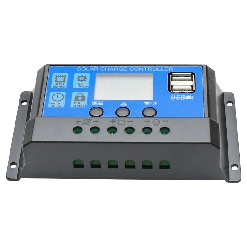 Regulator tensiune panou solar fotovoltaic Breckner 20A 12V 2X port USB