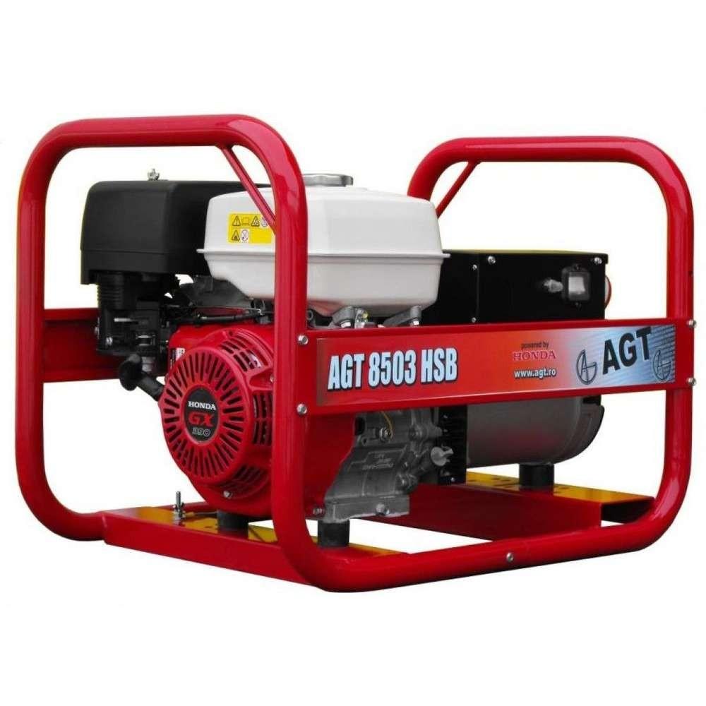 Generator AGT 8503 HSB motor Honda, 400 V, 6 kW