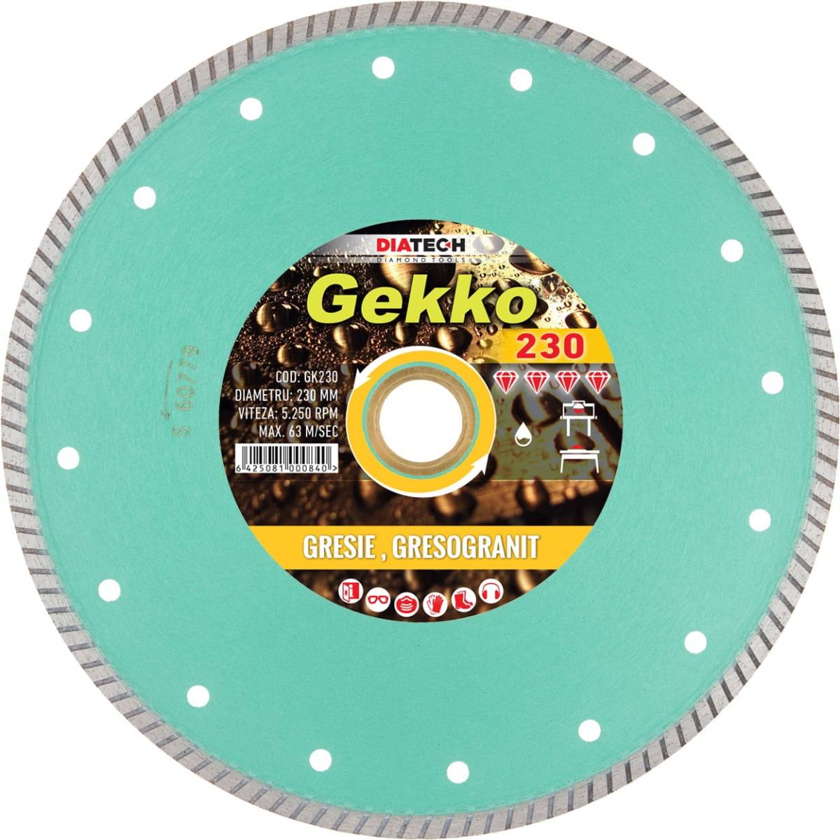 Disc diamantat Diatech GK230