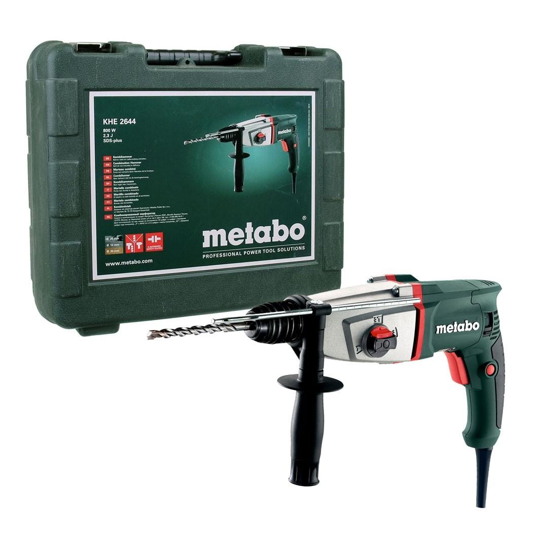 Ciocan rotopercutor Metabo KHE 2644 800 W, 2.3 J, 230 V