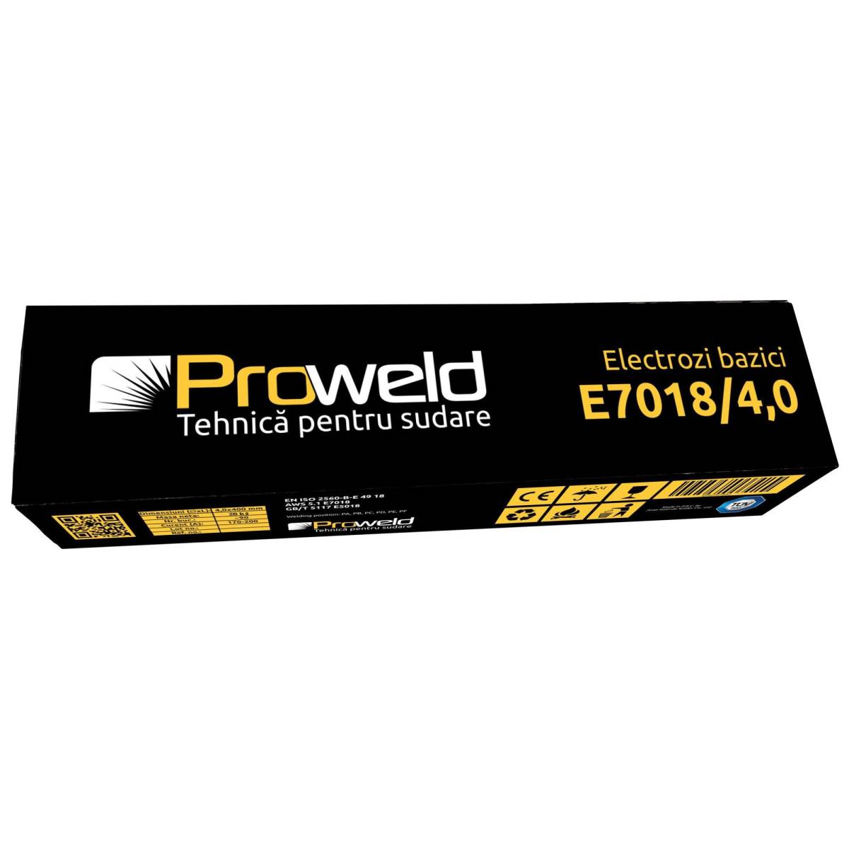 Electrozi bazici ProWELD E7018 / 4.0 mm, 1kg