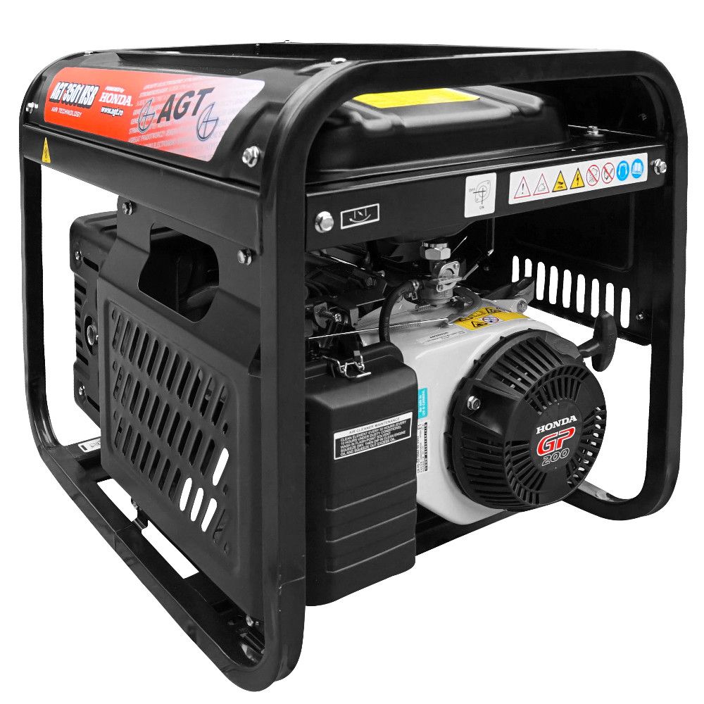 Generator curent AGT 3501 HSB TTL GP200, motor Honda, 6.5 CP, 230 V