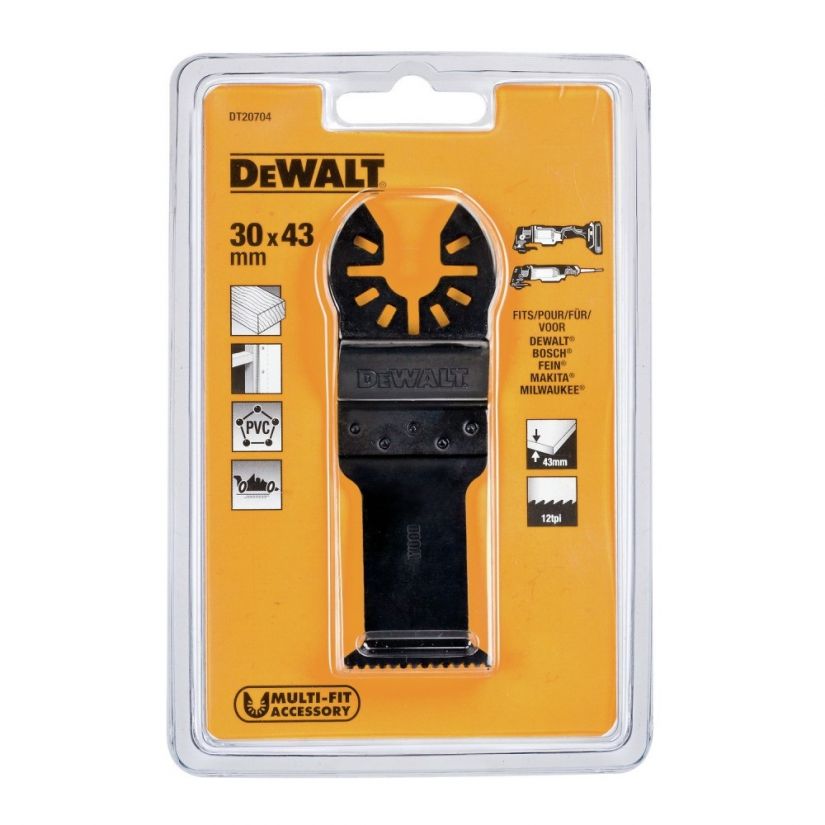Lama lemn pentru unealta multifunctionala DeWALT DT20704